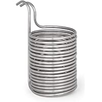 Klarstein Chiller - Enfriador en espiral para mosto de cerveza- De 100 °C a temperatura ambiente en 30 min- Tubo hueco…